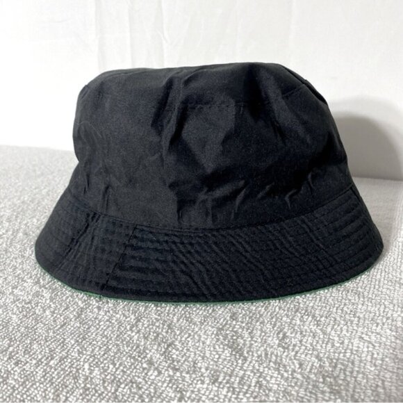 Reversible Green Black Bucket Hat - Picture 2 of 12